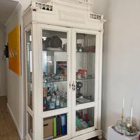 Vetrina antica shabby