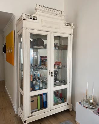 Vetrina antica shabby