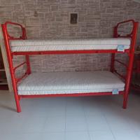 Letto a castello 204x84  (compreso di reti)