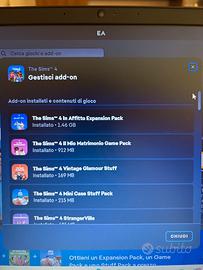 The sims 4+ tantissme espansioni