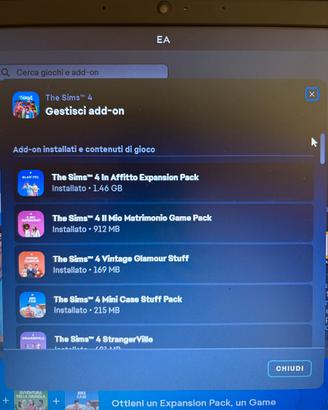 The sims 4+ tantissme espansioni