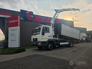 Man 75 gru Bonfiglioli 7200 e ribaltabile TAGICAR 