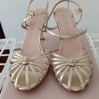 sandali gabbietta tacco 