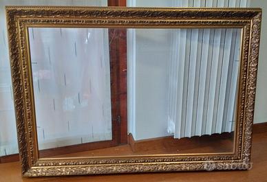 Cornice quadro grande 121x95 dorata epoca vintage