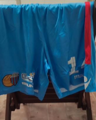 pantaloncini match worn Catania