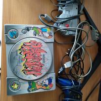 PlayStation 1 con accessori 