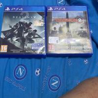 Destiny 2 e division 2 per ps4