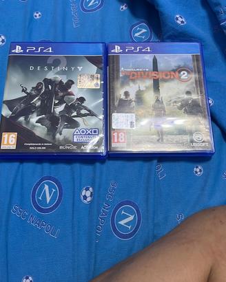 Destiny 2 e division 2 per ps4
