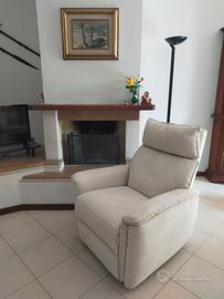 Poltrona Relax con poggiapiedi