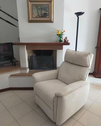 Poltrona Relax con poggiapiedi