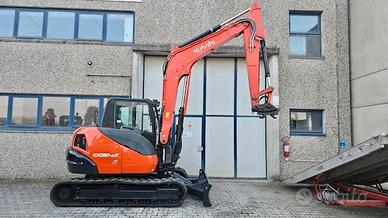 Miniescavatore Kubota KX080-4a