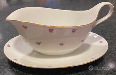 Salsiera vintage in porcellana BAVARIA cm. 20