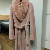 Cappotto rosa Sandro Ferrone 