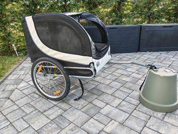 Rimorchio per bici