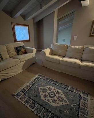 Divani in cotone IKEA: 2 + 3 posti sfoderabili