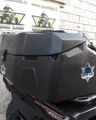 Top Case QUADLAB 95L Nero Opaco - 8.2 Kg
