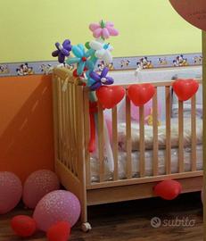 Lettino in legno Foppapedretti