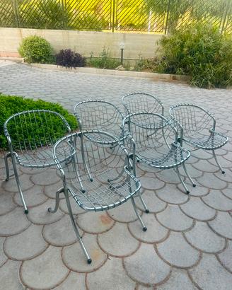6 sedie gastone rinaldi
