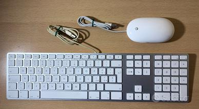Apple Wired Keyboard + Mighty Mouse