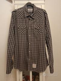 camicia a quadri tg M nuova Fred Mello