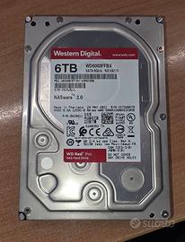 Hard Disk WD RED PRO 6 TB NASware 3.0