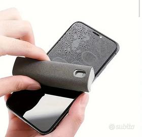 Contenitore spray pulisci schermi portatile