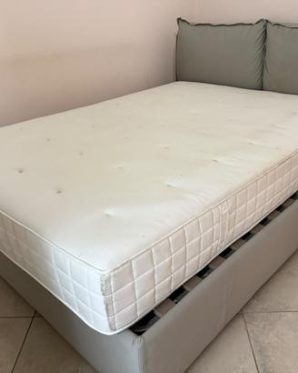 Letto piazza e mezzo con materesso