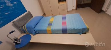 Letto zattera+ scrivania