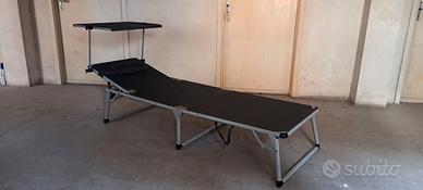 Lettino da mare piscina o giardino