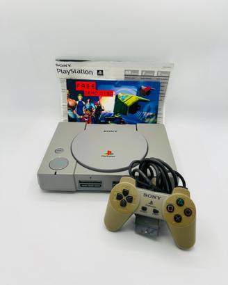 Sony PlayStation 1 PS1 Scatola Libretti Joystick