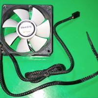 12V VENTOLA PER CASE PC FAN 80mm GELID SILENT 8 T