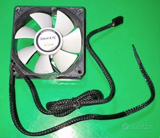 12V VENTOLA PER CASE PC FAN 80mm GELID SILENT 8 T