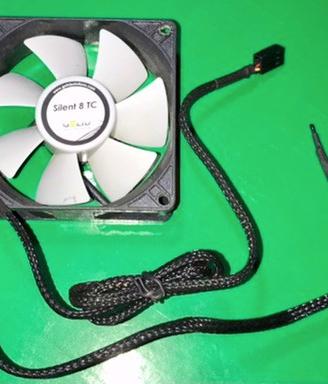 12V VENTOLA PER CASE PC FAN 80mm GELID SILENT 8 T