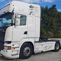 SCANIA R560 TopLine trattore con impianto idraulic