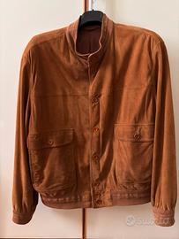 Giacca vintage scamoscata da uomo
