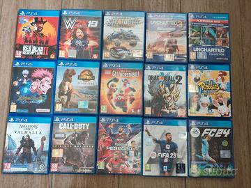 giochi PS4, vedi descrizione