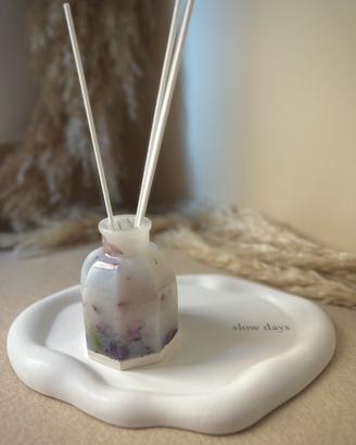 profumatore d'ambiente vaso oli essenziali resina