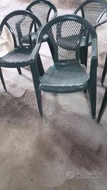 Sedie da giardino 
