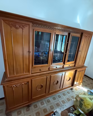 Sala da pranzo completa in legno massiccio