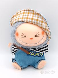 Vestito Labubu Outfit Salopette Jeans Rocket NUOVO
