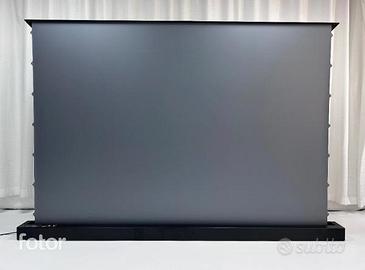 Schermo 92” ALR  motorizzato da terra. Trattabile.