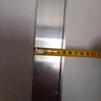 Profilo L 50x15x2, 2 pezzi alluminio