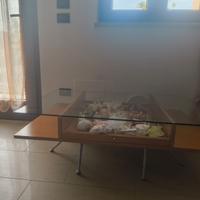 Tavolino in ciliegio con cassetto estraibile