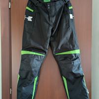 pantaloni moto Kawasaki taglia L 