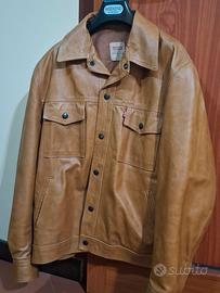 Giacca in vera pelle Levi's modello tracker