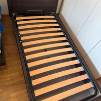 Letto 1 piazza in legno