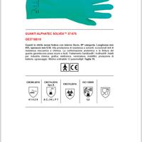 Guanti alphatec solvex
