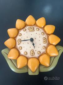 Orologio da parete Thun a forma di girasole