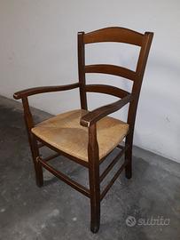 SEDIA CON BRACCIOLI ROMAGNOLA