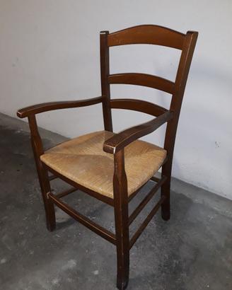 SEDIA CON BRACCIOLI ROMAGNOLA